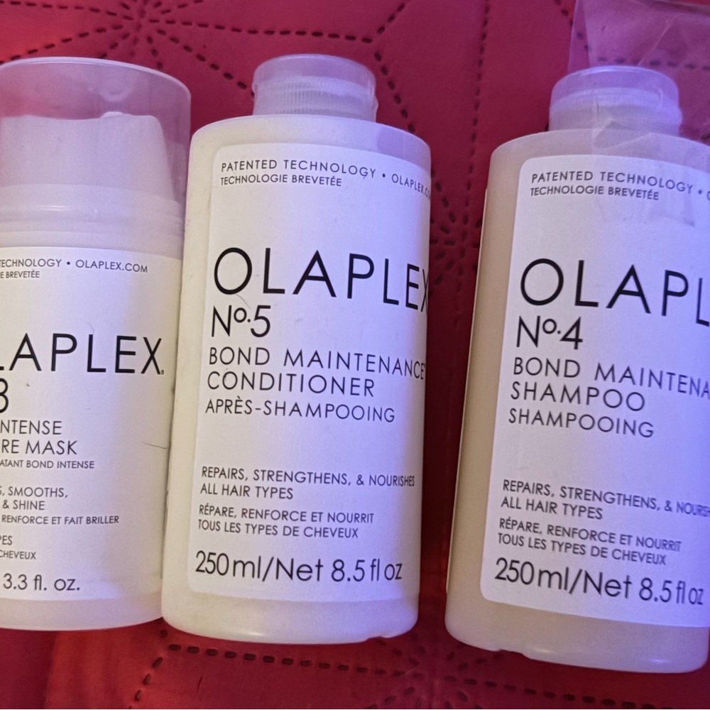 OLAPLEX No.4 & No.5 Bond Maintenance Shampoo and Conditioner - plus Hair Mask
